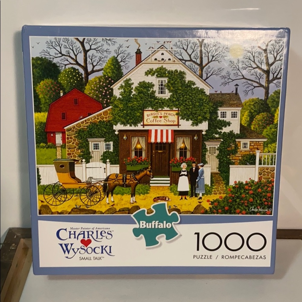 Buffalo 1000 Piece Puzzle | Small Talk | Colonial